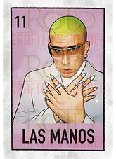 DTF Screen Print Image - 11 Las Manos